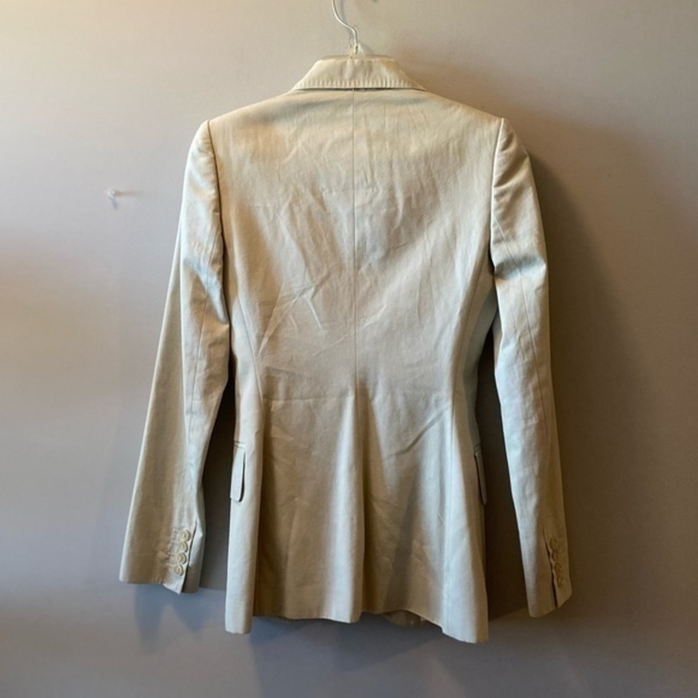 DOLCE & GABBANA Cream Suit Set Cotton Y2K - Picture 8 of 16